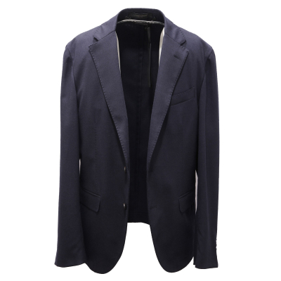 2254AG giacca uomo MESSAGERIE blue wool blend jacket man