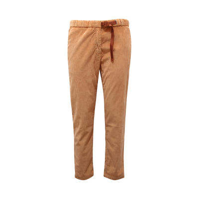 2277AT pantalone velluto donna WHITE SAND ANGELINA woman velvet pants