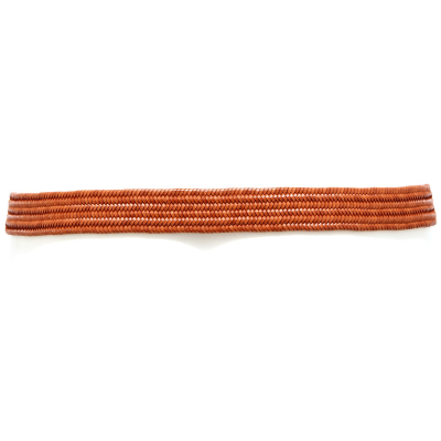 2844J cintura uomo NO BRAND adjustable leather BROWN belt man