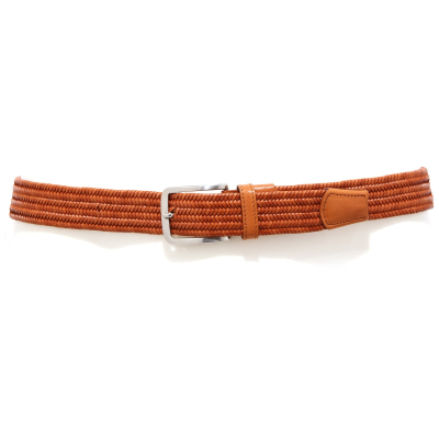 2844J cintura uomo NO BRAND adjustable leather BROWN belt man