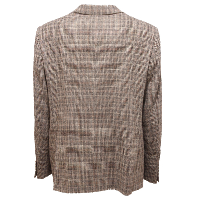 3304Q giacca uomo BORDONI lana marrone/beige jacket men