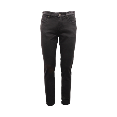jeans uomo MARCELO BURLON SLIM DENIM STRONG nero pantalone trouser men