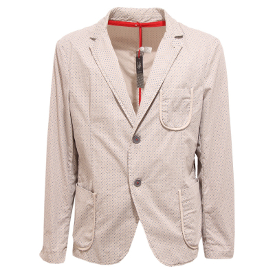 3363R giacca uomo LOFT 1 cotton beige/light blue jacket men