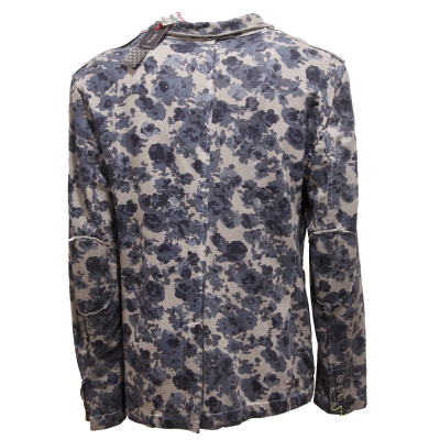 3375R giacca uomo LOFT 1 AMELIO giacche cotone blu/beige jacket men