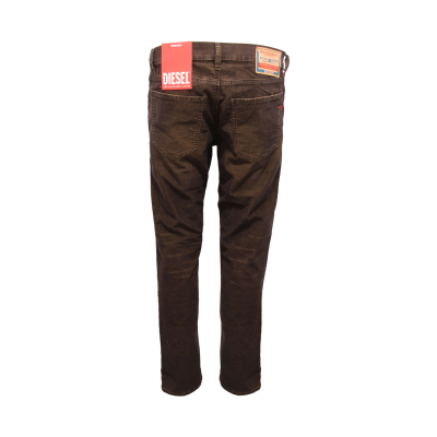 3388AZ PANTALONE VELLUTO UOMO DIESEL 2019 D-STRUKT MAN VELVET TROUSERS