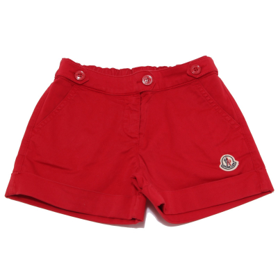 Red moncler hotsell shorts