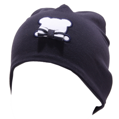 4755T cuffia bimbo NANAN blu cotone cappello hat baby cotton