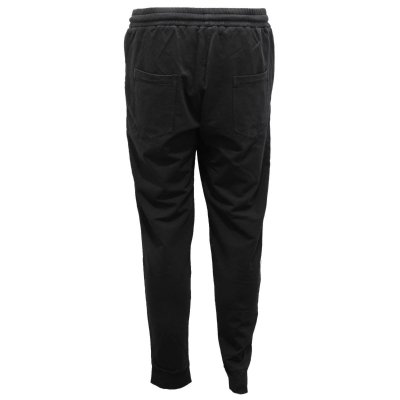5234AH pantalone uomo DANIELE FIESOLI black cotton sweatpants man