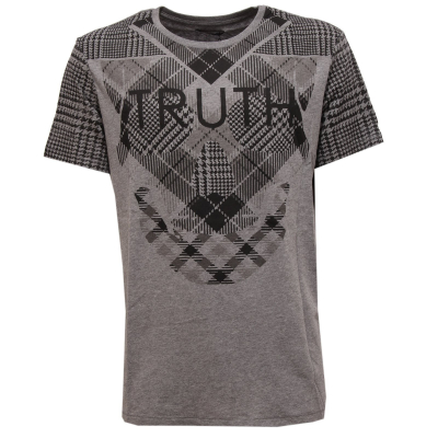 5263V maglia uomo GAUDI' IRONIC DANDY grey t-shirt men