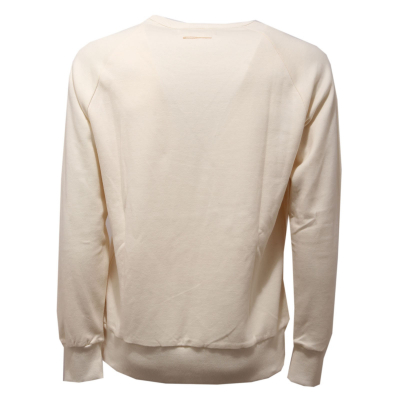 5291AC felpa uomo CRUNA ivory cotton sweater men