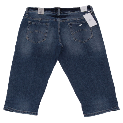 5514AB bermuda bimba GIRL ARMANI JUNIOR SUPER SLIM FIT denim WASHED shorts kid