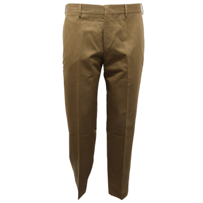 5549AH pantalone uomo PT TORINO green cotton/linen trouser men