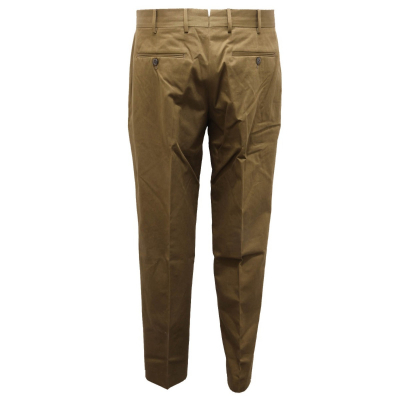 5549AH pantalone uomo PT TORINO green cotton/linen trouser men