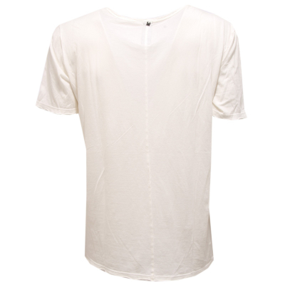 5565V maglia uomo MESSAGERIE avorio t-shirt cotton men