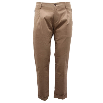 5592AH pantalone uomo ETRO army green cotton slim fit trouser man