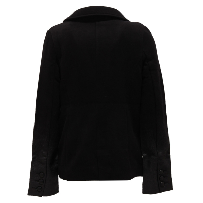 5666V giacca bimba girl DIESEL JOI ecoleather black jacket