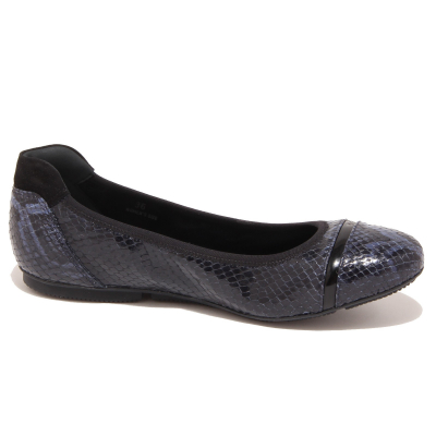 96477 ballerina TOD'S blu scarpa donna shoes women flat 