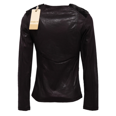 6179X giacca bimba MET girl eco suede black jacket