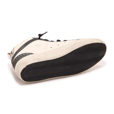 6304AZ SNEAKER UOMO GOLDEN GOOSE MID STAR CLASSIC MAN VINTAGE EFFECT SHOES