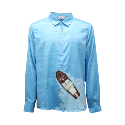 6688AU CAMICIA UOMO FAMILY FIRST MILANO MAN SHIRT