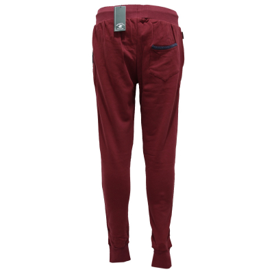 7336K    pantalone tuta uomo BEVERLY HILLS POLO CLUB bordeaux sweatpant man