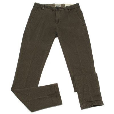 7706K pantalone uomo BEVERLY HILLS POLO CLUB green effect vintage man