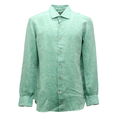 7726AL camicia uomo MAZZARELLI man linen shirt