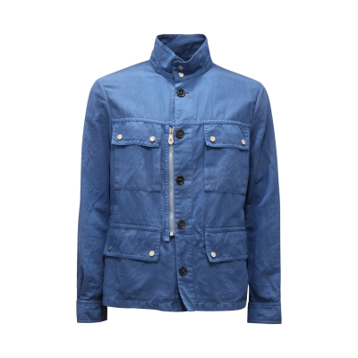7759AS giacca uomo PEUTEREY man field jacket bluette