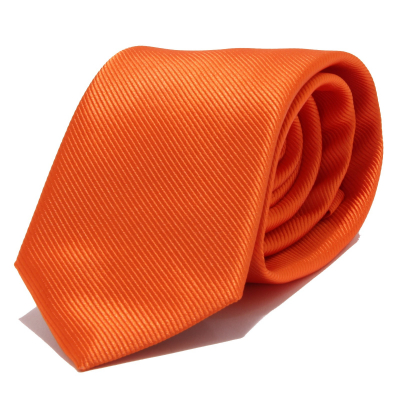 9099J cravatta uomo MACORI COLLECTION mix silk orange tie man