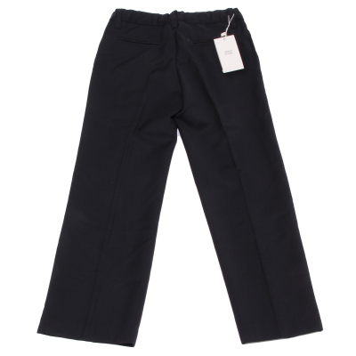 9921V pantalone bimbo ARMANI JUNIOR wool blue classic trouser kid