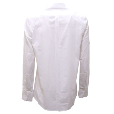 9951AI camicia uomo DOLCE&GABBANA men cotton polka dots shirt white