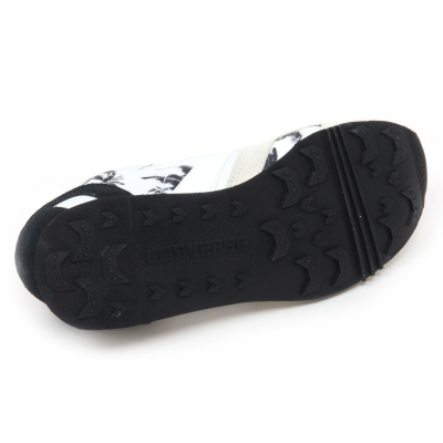 B8793 sneaker donna CONVERSE AUCKLAND RACE scarpa bianco nero shoe woman