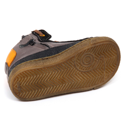 E2444 sneaker bimbo nero grigio MOMINO scarpe shoe kid baby boy