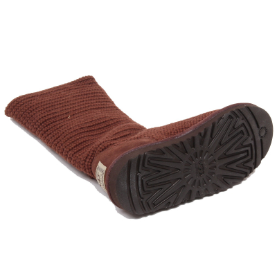 F3434 NO BOX stivale bimba girl UGG scarpe brown wool shoe boot