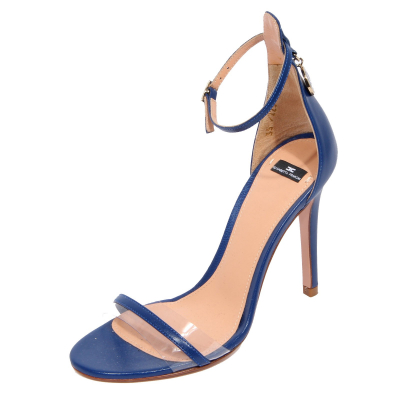 G1952 sandalo donna ELISABETTA FRANCHI blue Capri sandal woman