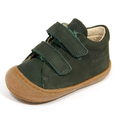 H3756 sneaker bimbo boy NATURINO COCOON kids nabuk shoes green