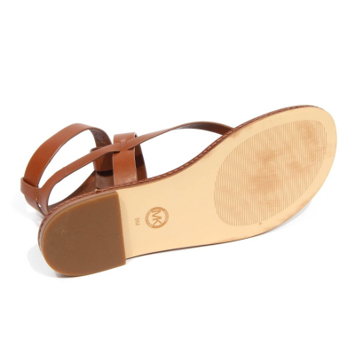 Michael kors pearson online leather sandal