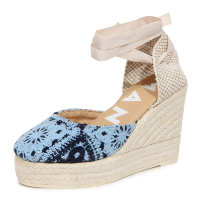 I5779 ESPADRILLAS ZEPPA DONNA MANEBI CROCHET WOMAN SANDAL