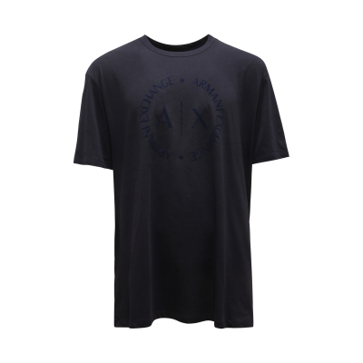 M8306 MAGLIA UOMO ARMANI EXCHANGE REGULAR MAN T-SHIRT BLUE