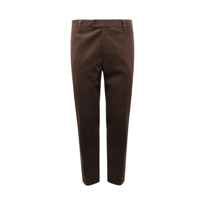 M8795 PANTALONE UOMO CAESAR MAN WINTER TROUSERS BROWN DROP 4R