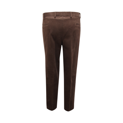 M8795 PANTALONE UOMO CAESAR MAN WINTER TROUSERS BROWN DROP 4R