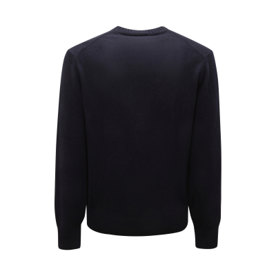 M8958 MAGLIONE UOMO LACOSTE CLASSIC FIT MAN WOOL SWEATER BLUE