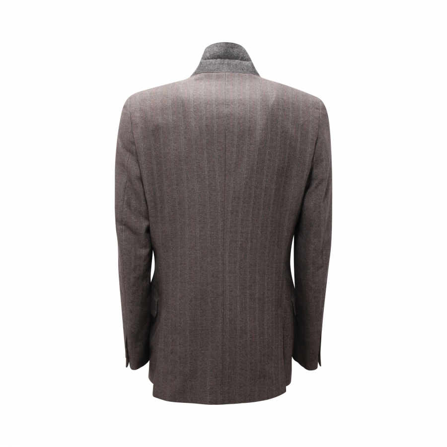 0006AU abito uomo JUST CAVALLI man pinstripes wool blend suit