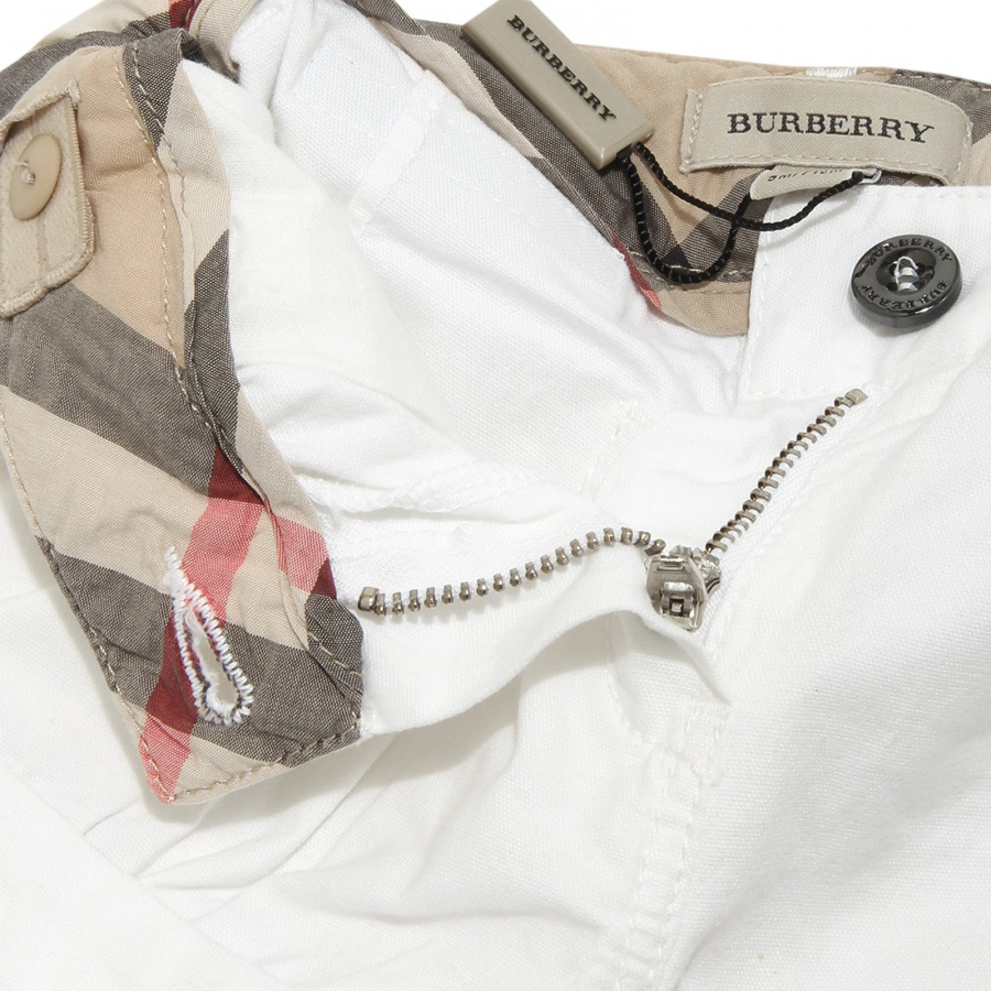 0220H shorts bimba BURBERRY pantaloni pantaloncini short kids