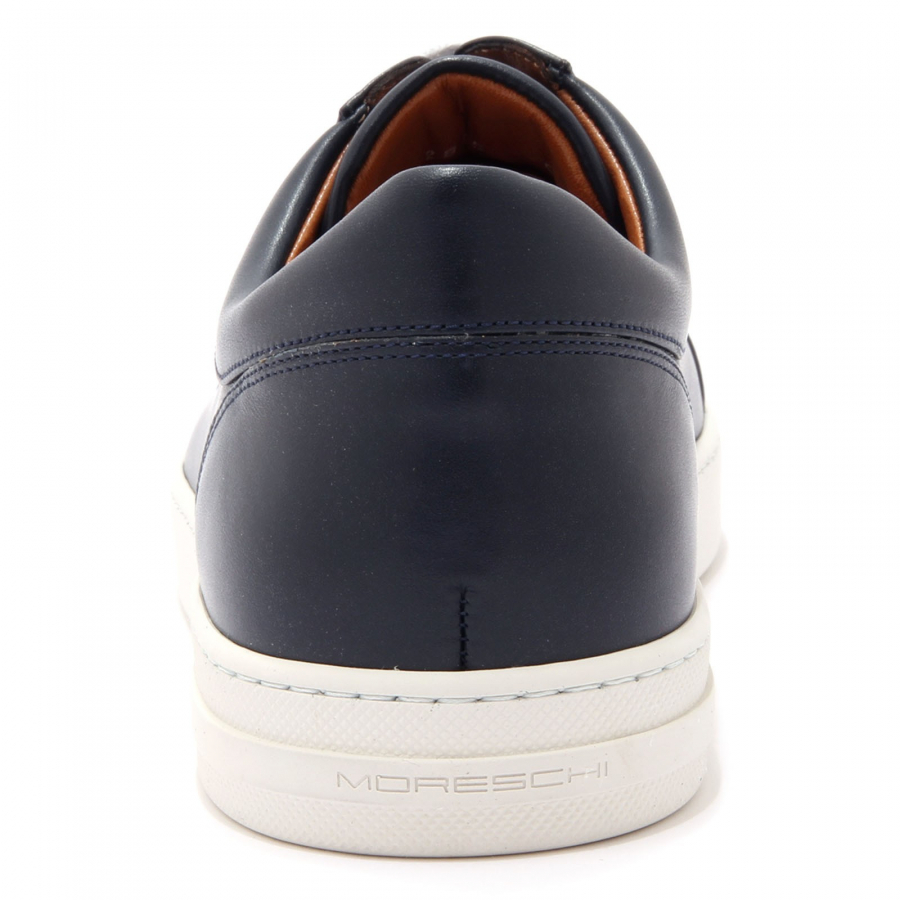 Moreschi 0591000 Calfskin Sneakers Black | MensDesignerShoe.com