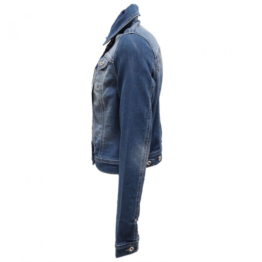 Giubbotto jeans benetton bambina online