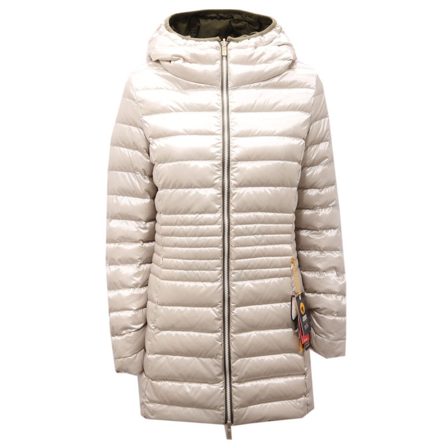 0965AF giubbotto donna CIESSE PIUMINI KALIE beige double face down