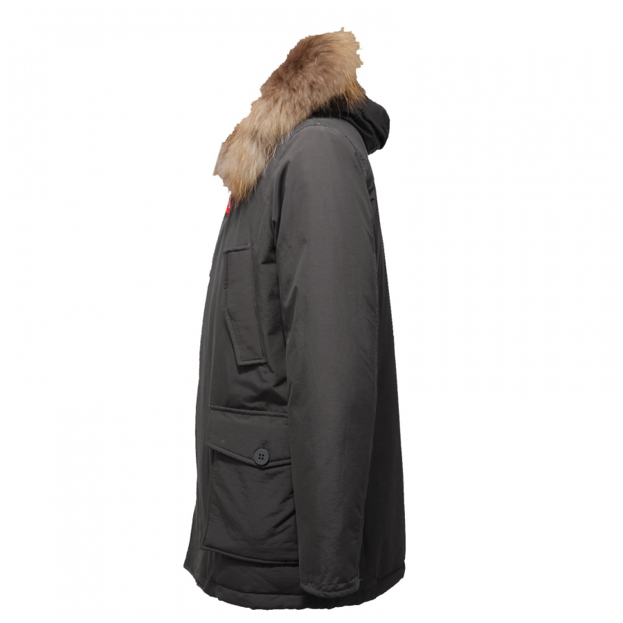 1120AC giubbotto uomo FREEDOMDAY parka NEW CAMPIGLIO DARK GREY