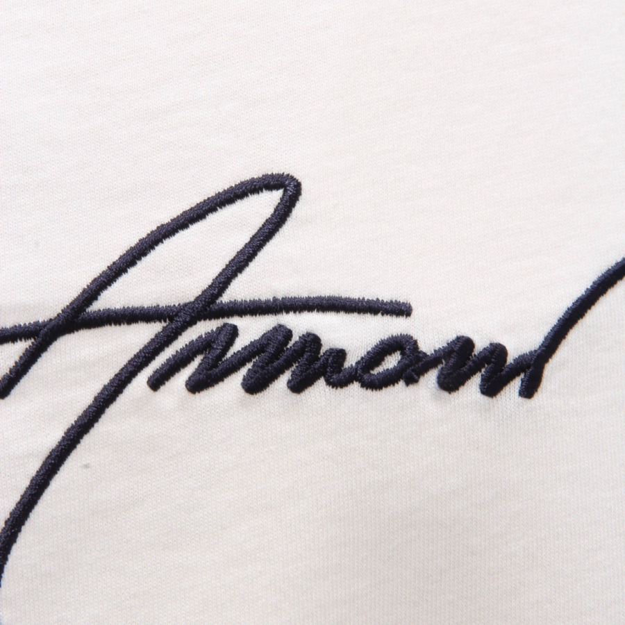 1130AH maglia uomo EMPORIO ARMANI off white cotton t shirt man