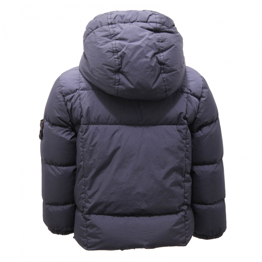 1165AO piumino bimbo STONE ISLAND boy kid down jacket blue
